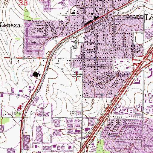 Topographic Map of Station Number 2, KS