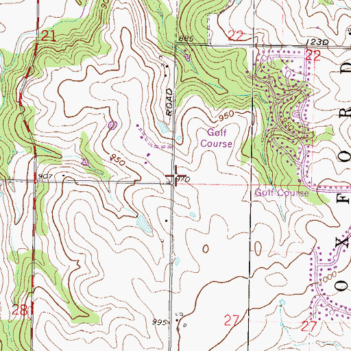 Topographic Map of Station Number 3, KS