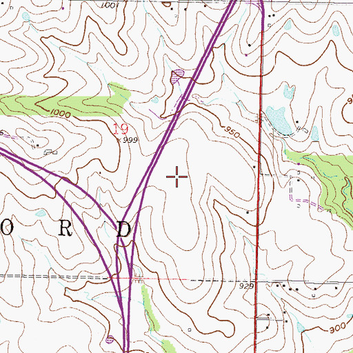 Topographic Map of Overland Park Police Department - W. Jack Sanders Justice Center, KS