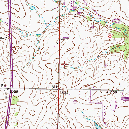 Topographic Map of Small Beginnings Montessori School, KS