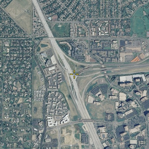 Aerial/Satellite Image of Exit 200, CO
