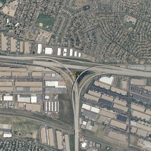 Aerial/Satellite Image of Exit 282, CO