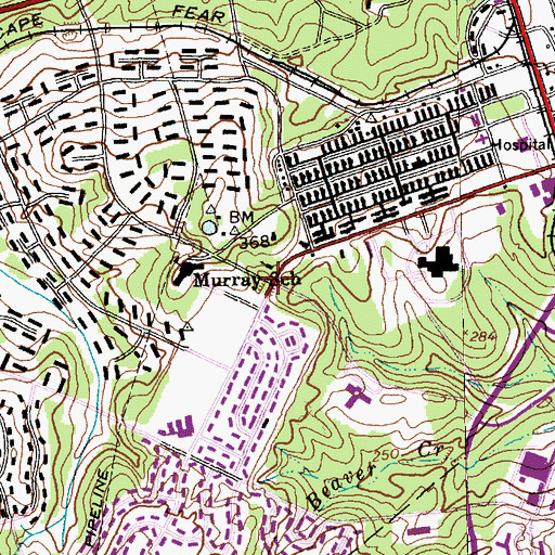 map of fort bragg Fort Bragg Nc