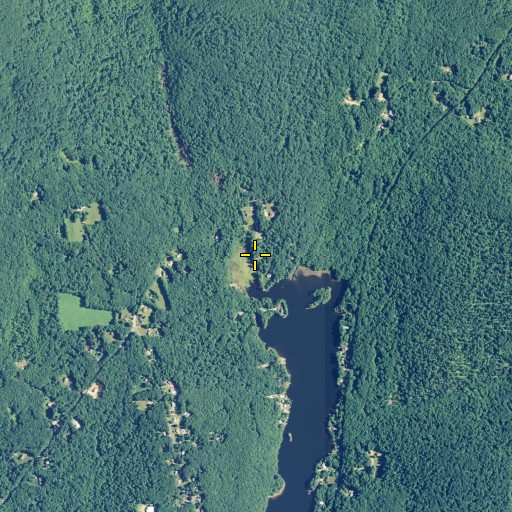 Aerial/Satellite Image of Potash Brook, CT