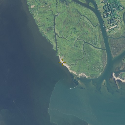 Aerial/Satellite Image of Poverty Point, CT