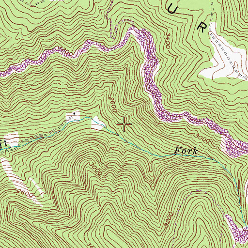 Topographic Map of Cumberland Christian Center, KY