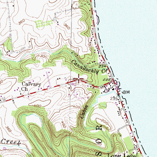 Topographic Map of Eastern York County Forest Fire Crew, PA