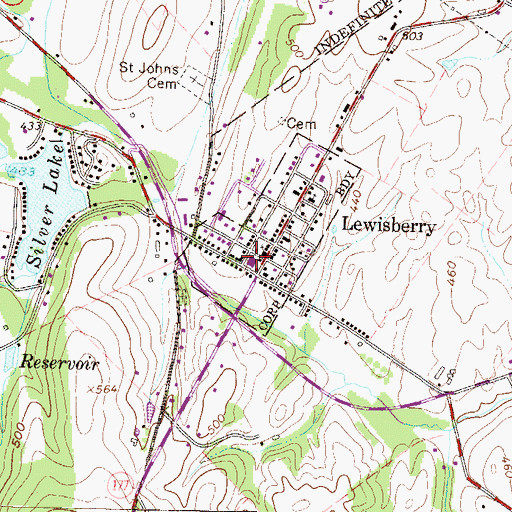 Topographic Map of Fairview Township Fire Department Station 68 - 3, PA