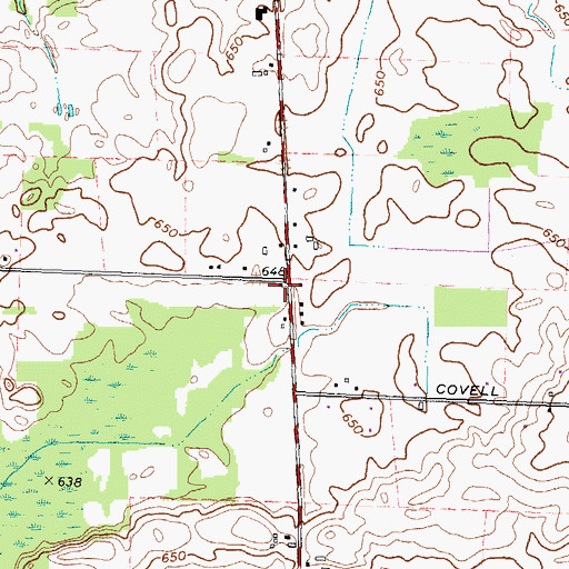 Topographic Map of School Number 1 (historical), NY