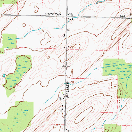 Topographic Map of School Number 8 (historical), NY