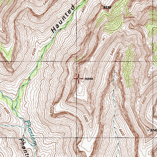 Topographic Map of Schellbach Butte, AZ