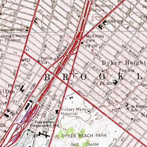 Topographic Map of Marie Walsh Corner, NY