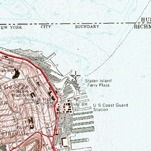 Topographic Map of Slip Number 2, NY