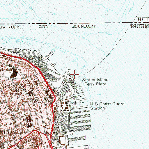 Topographic Map of Slip Number 3, NY