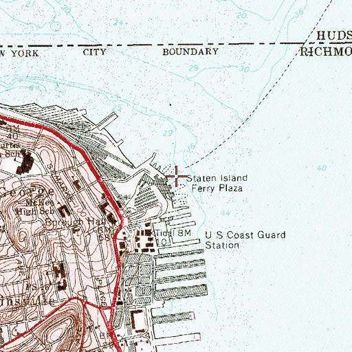 Topographic Map of Slip Number 4, NY