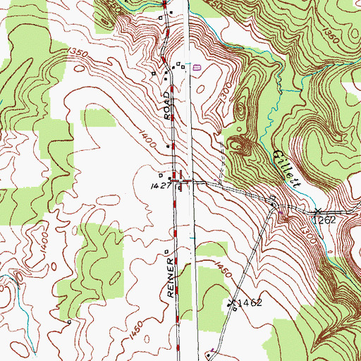Topographic Map of School Number 18 (historical), NY