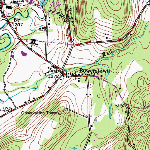 Topographic Map of School Number 5 (historical), NY