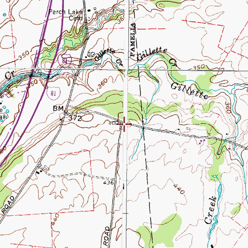 Topographic Map of School Number 6 (historical), NY