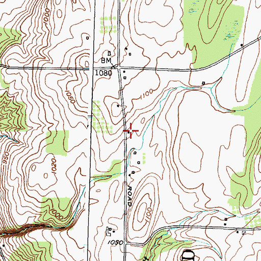 Topographic Map of School Number 6 (historical), NY