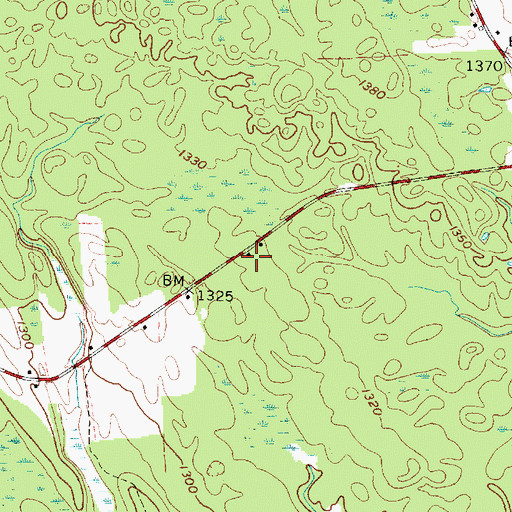Topographic Map of School Number 10 (historical), NY