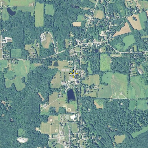 Aerial/Satellite Image of Rectory School, CT