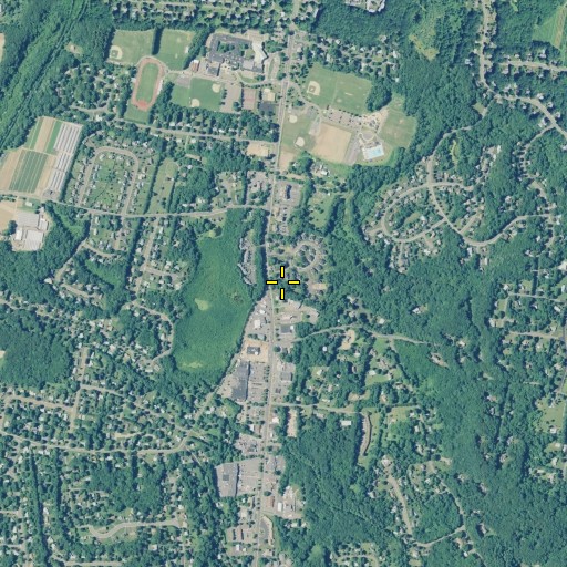 Aerial/Satellite Image of Richards Corner, CT