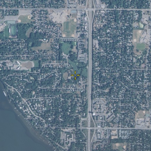 Aerial/Satellite Image of Sunrise Park, MN