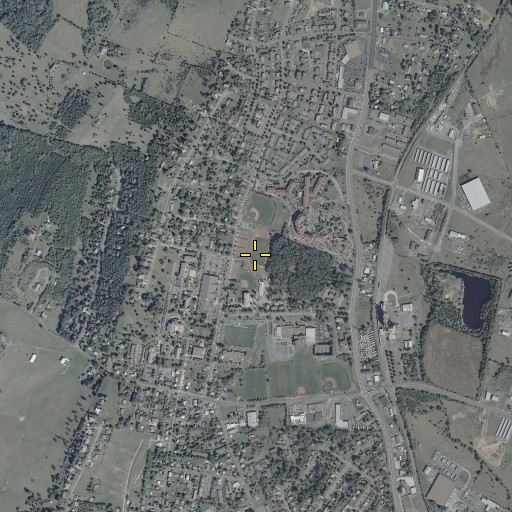 Aerial/Satellite Image of Bomberger Field, VA
