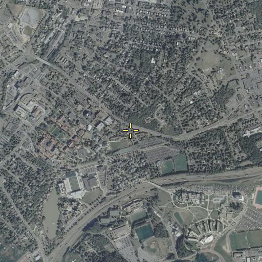 Aerial/Satellite Image of Bell Hall, VA