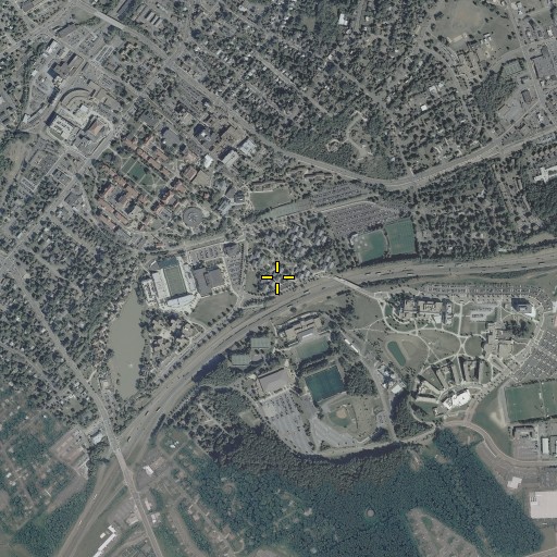Aerial/Satellite Image of Chappelear Hall, VA