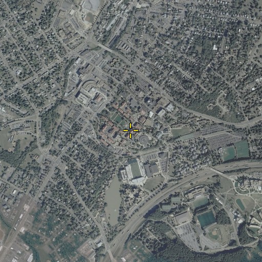 Aerial/Satellite Image of Wlson Hall, VA