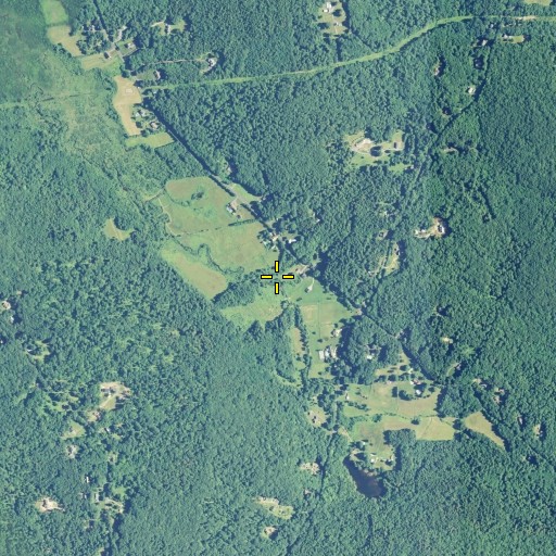 Aerial/Satellite Image of Rockadundee Brook, CT
