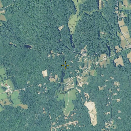 Aerial/Satellite Image of Rounds Brook, CT
