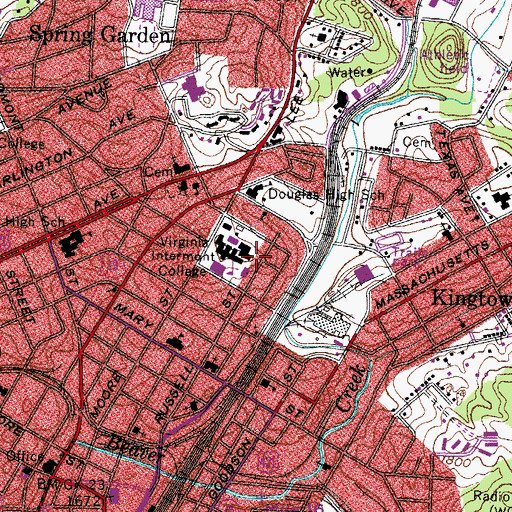 Topographic Map of Photo House, VA