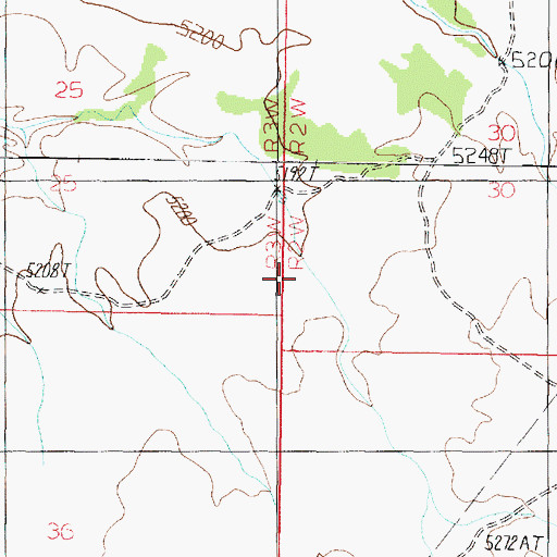 Topographic Map of Swapp Tank, AZ