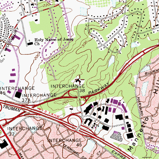 Topographic Map of Cold Spring Harbor Laboratory - Cancer Genome Research Center, NY