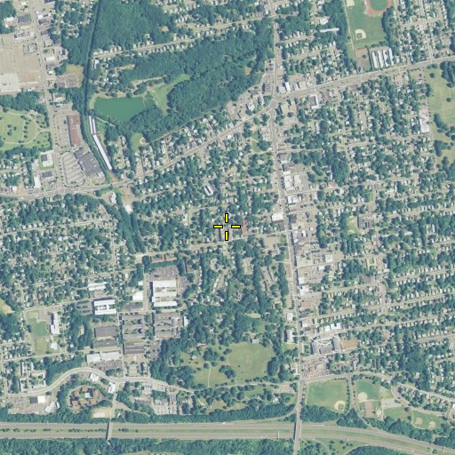Aerial/Satellite Image of Saint James School, CT