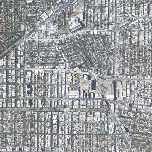 Aerial/Satellite Image of Atrium Building, CA
