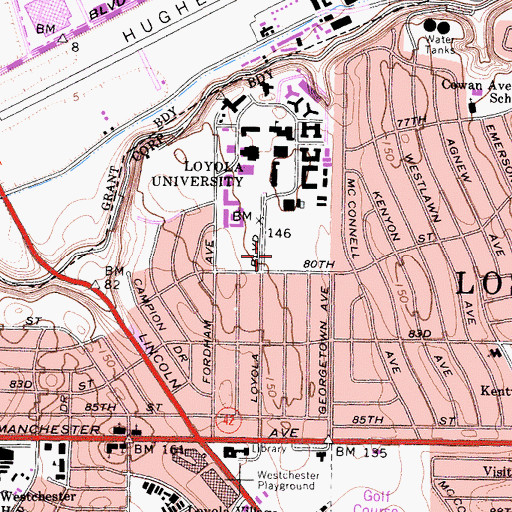 Topographic Map of Sullivan Field, CA
