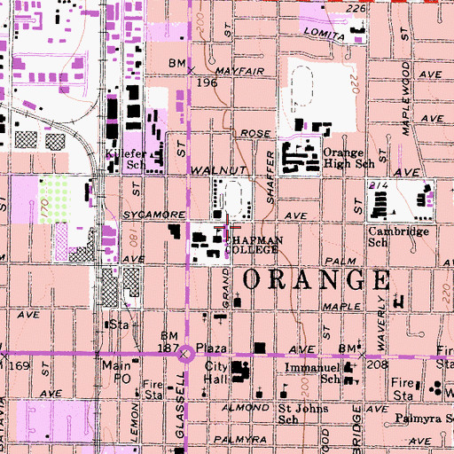 Topographic Map of Argyros Forum, CA
