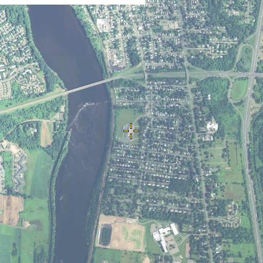 Aerial/Satellite Image of Saint Josephs School, CT
