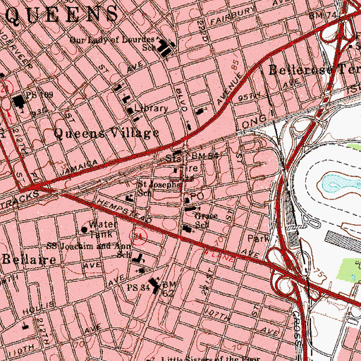 Topographic Map of Bethlehem Missionary Church, NY