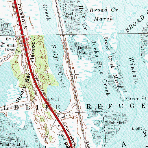 Topographic Map of The Raunt Station, NY
