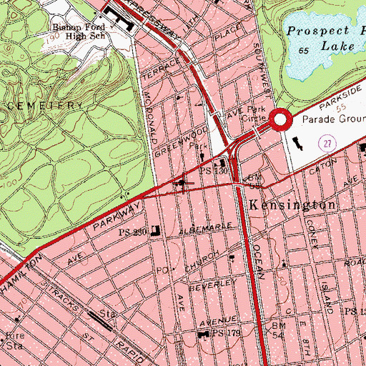 Topographic Map of Sisters of Saint Joseph Convent, NY