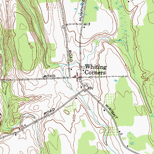 Topographic Map of School Number 6 (historical), NY