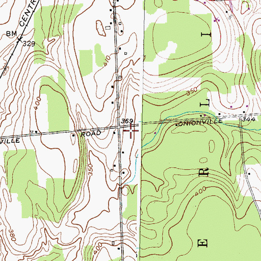 Topographic Map of School Number 10 (historical), NY