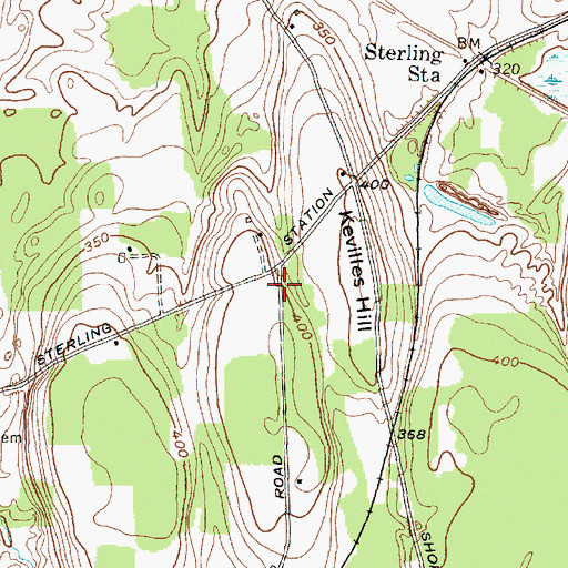 Topographic Map of School Number 17 (historical), NY