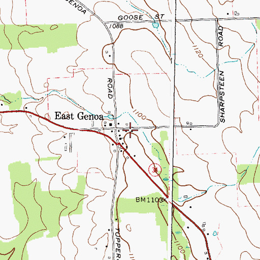 Topographic Map of School Number 5 (historical), NY