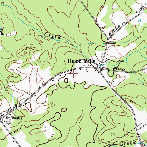 Topographic Map of School Number 4 (historical), NY