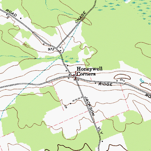 Topographic Map of School Number 10 (historical), NY